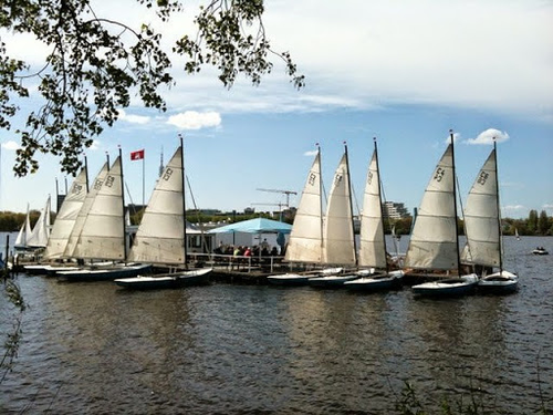 Barca an der Alster