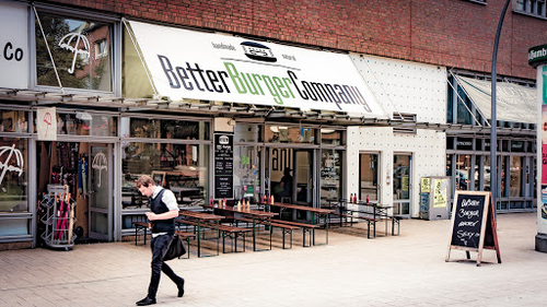 Der Firmenname ist Better Burger Company