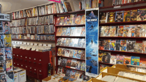 Der Firmenname ist Comic Room