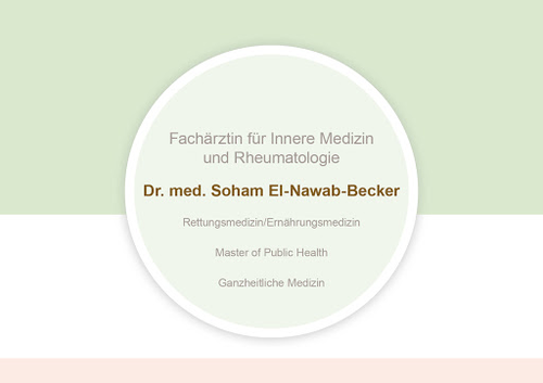 Rheumatologie Frau Dr. med. S. El-Nawab-Becker